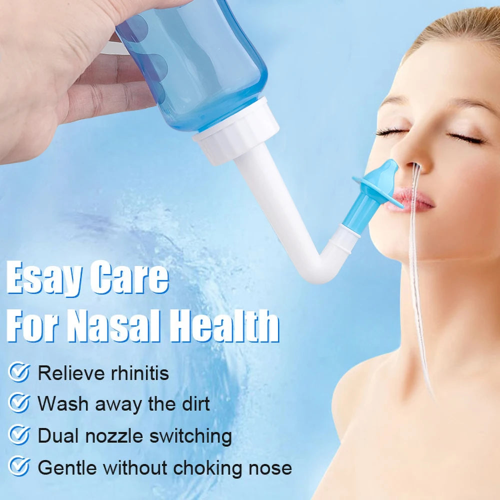 Sinus & Allergies Relief Nasal Pressure Rinse