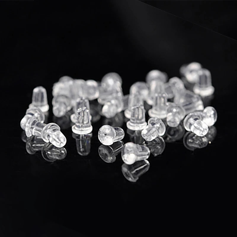 Silicone Allergy Safety Earring Stud