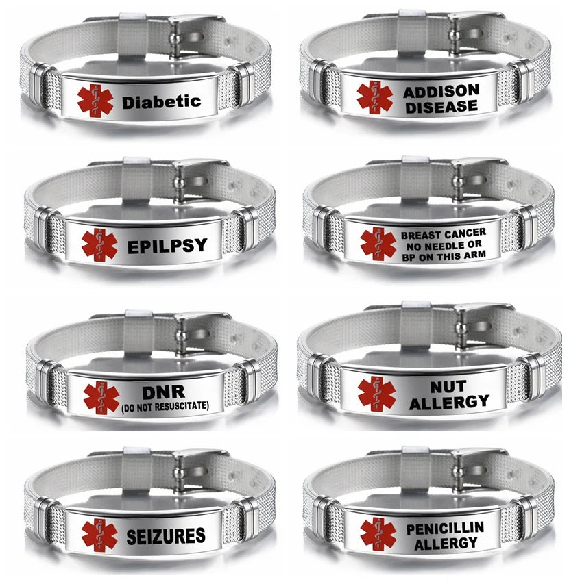 Medical Alert ID Bracelet