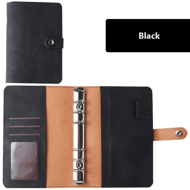 Leather A6 Notebook Planner