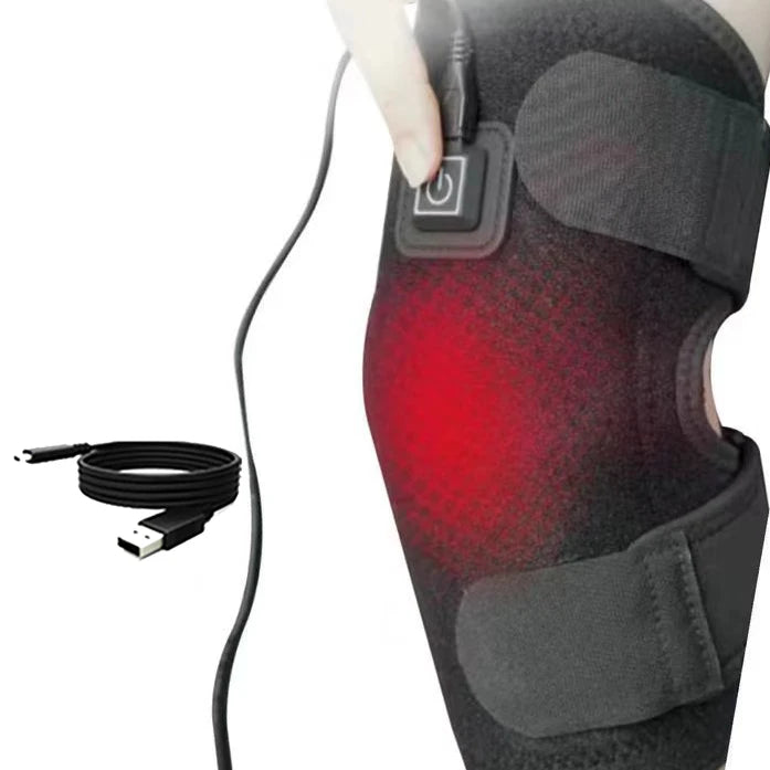 Electric Knee Heating Brace Support for Arthritis Joint Old Cold Leg Knee Warmer Pain