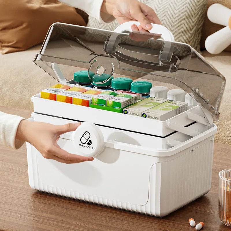 Large Capacity Medicine Storage Box