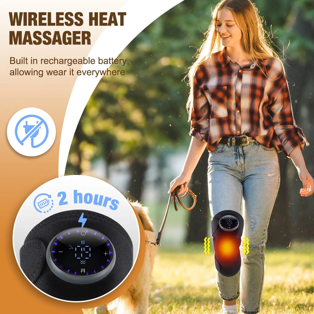 3-in-1 Heated Knee Massager