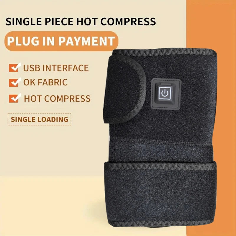 Electric Knee Heating Brace Support for Arthritis Joint Old Cold Leg Knee Warmer Pain
