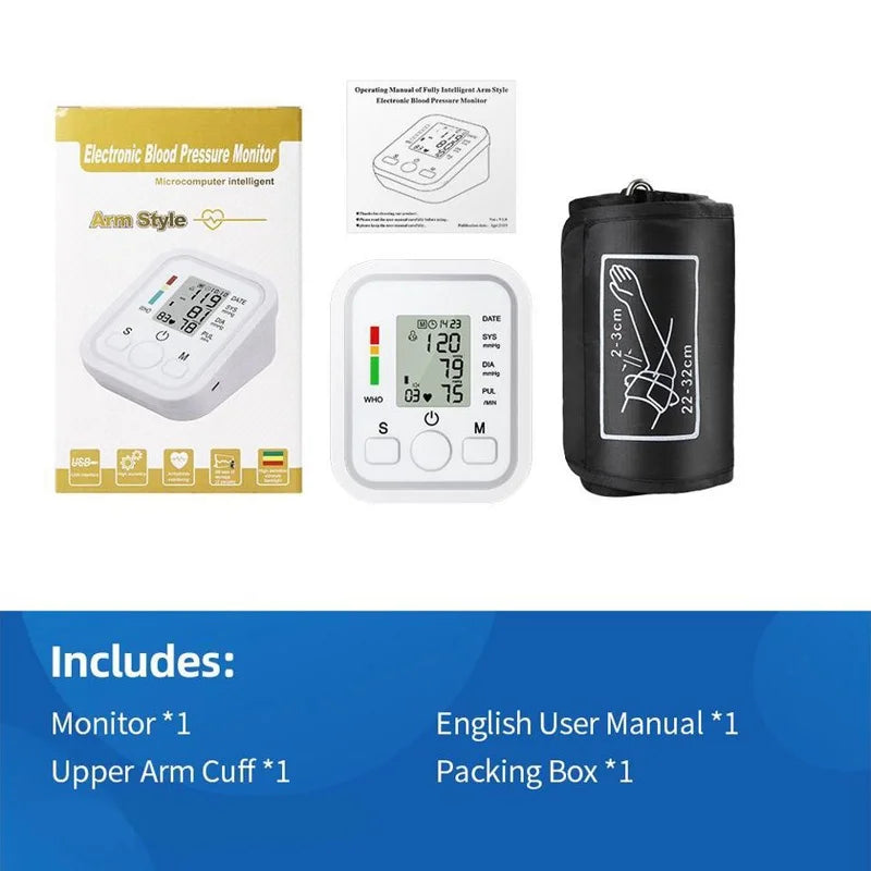 Thermometer, Pulse Oximeter and Blood Pressure Monitor