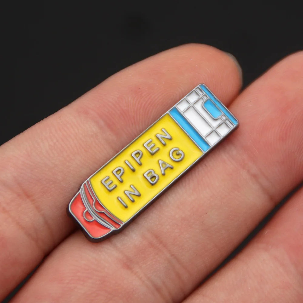 EPIPEN Enamel Pin