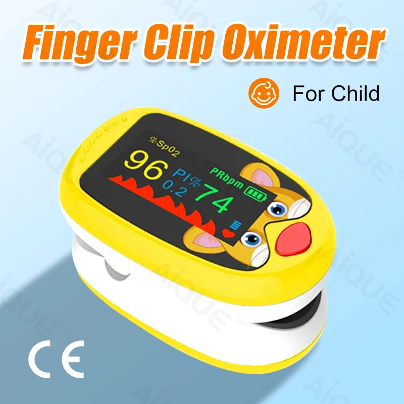 AiQUE Rechargeable Child Pulse Oximeter