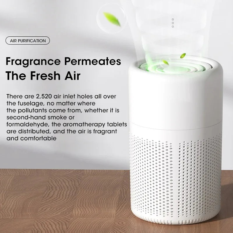 Air Purifier  Filter 2-in-1 Deodorizing Air Cleaner for Home