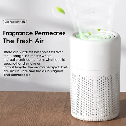 Air Purifier  Filter 2-in-1 Deodorizing Air Cleaner for Home