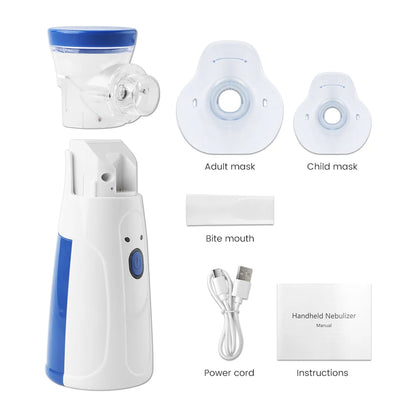 Medical Silent Mesh Portable Mini Nebulizer