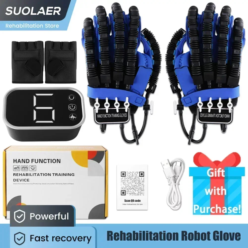 Hemiplegia Robot Rehabilitation Gloves Hand Exercise Tool