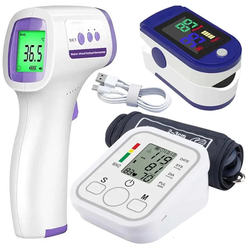 Thermometer Pulse Meter and BP Monitor