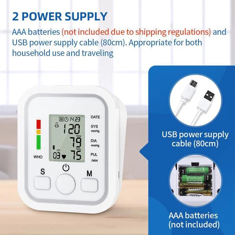 Thermometer, Pulse Oximeter and Blood Pressure Monitor