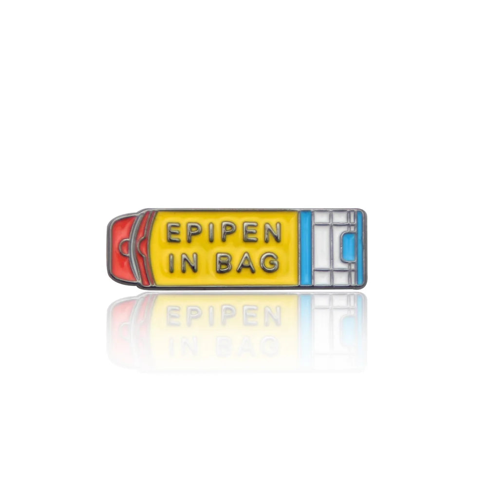 EPIPEN Enamel Pin
