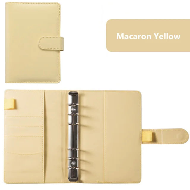 Leather A6 Notebook Planner