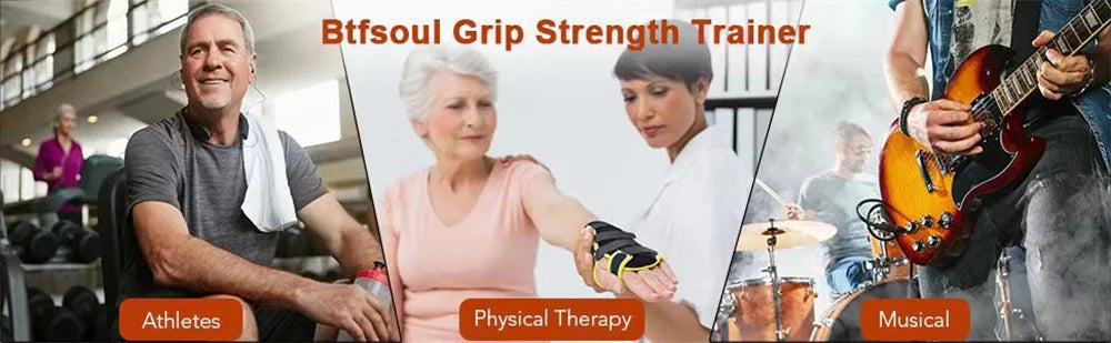 Silicone Grip Training and Hand Stretcher /Strengthener