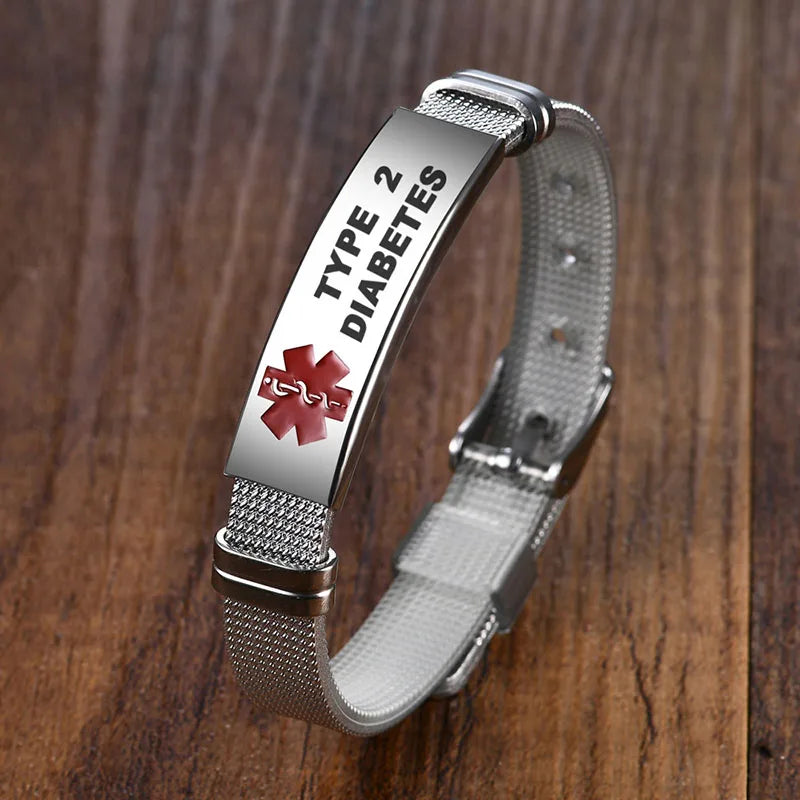 Medical Alert ID Bracelet