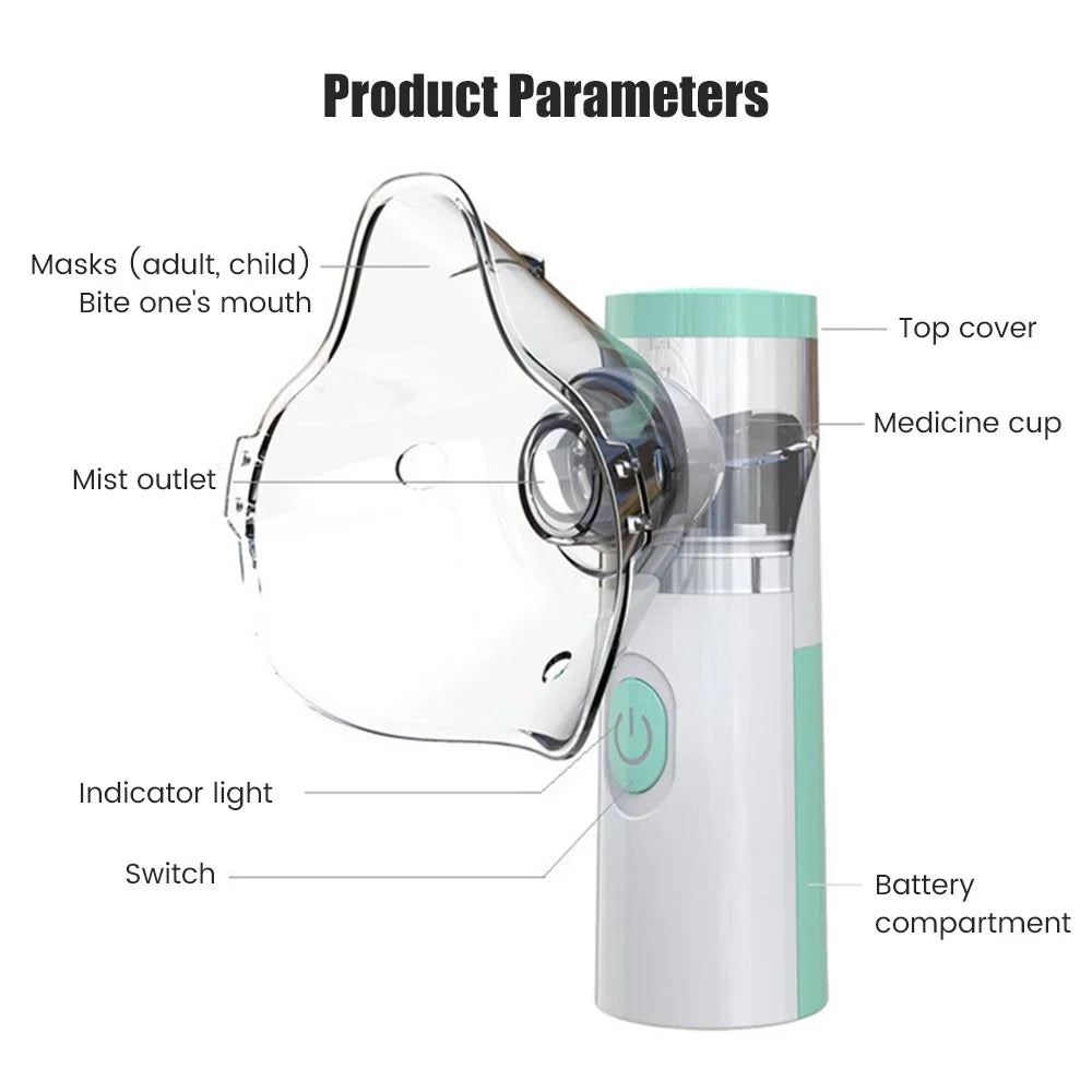 Mini Portable Handheld Nebulizer