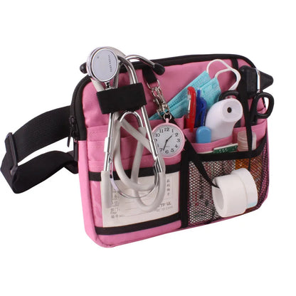 Multi Pocket Waist Organizer Belt with Adjustable Strap