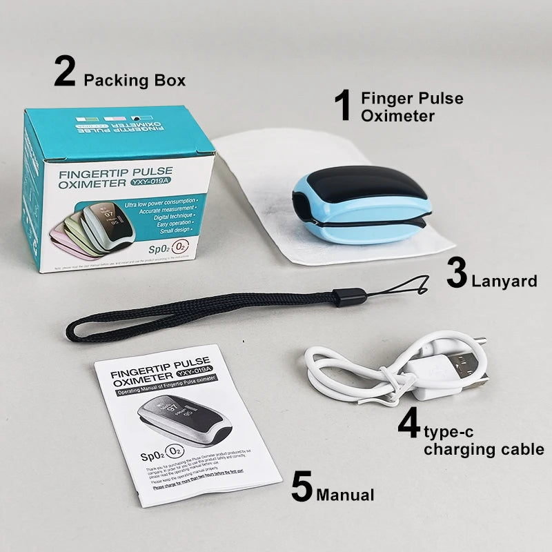 Rechargeable Pulse Oxygen Saturation Monitor