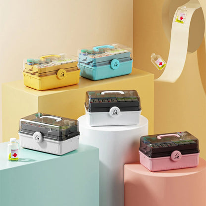 Large Capacity Medicine Organizer Storage Box