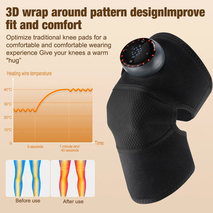 3-in-1 Heated Knee Massager
