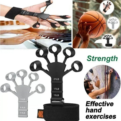 Silicone Grip Training and Hand Stretcher /Strengthener