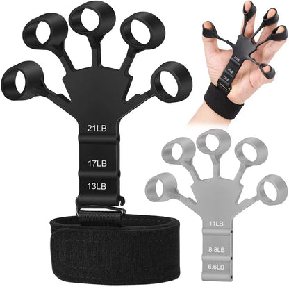 Silicone Grip Training and Hand Stretcher /Strengthener