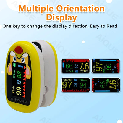 AiQUE Rechargeable Child Pulse Oximeter