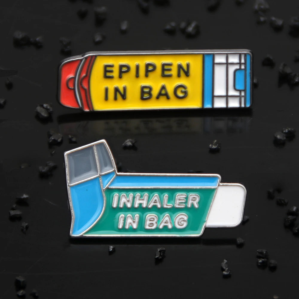 EPIPEN Enamel Pin