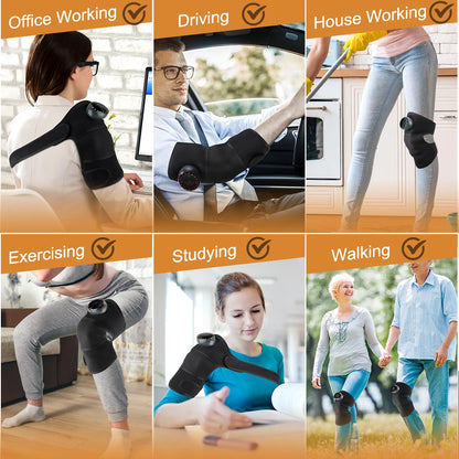 3-in-1 Heated Knee Massager