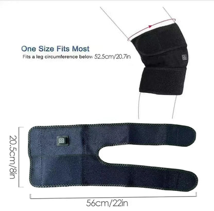 Electric Knee Heating Brace Support for Arthritis Joint Old Cold Leg Knee Warmer Pain
