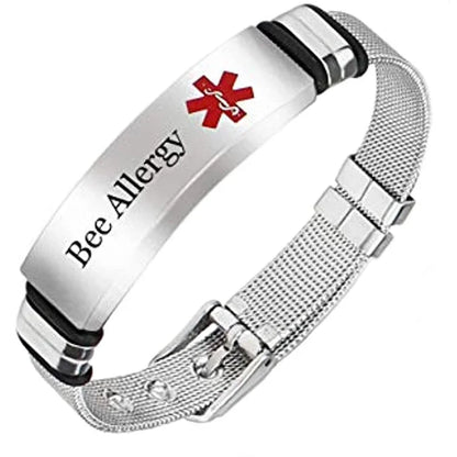 Medical Alert Allergy Awareness Bracelet