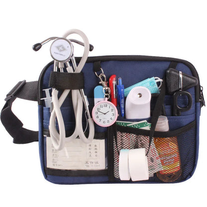 Multi Pocket Waist Organizer Belt with Adjustable Strap