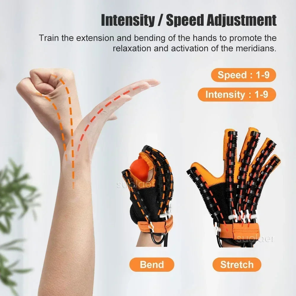 Heated Rehabilitation Robot Gloves