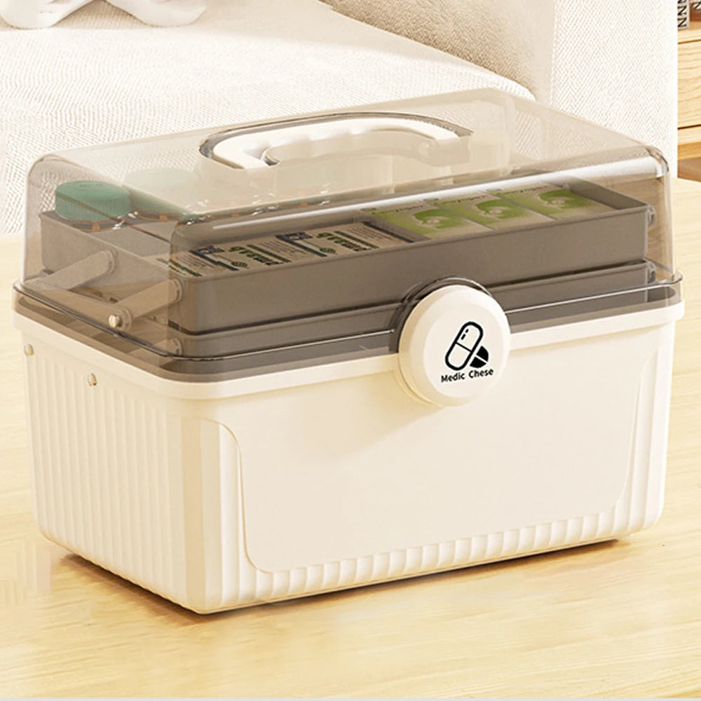 Large Capacity Medicine Storage Box