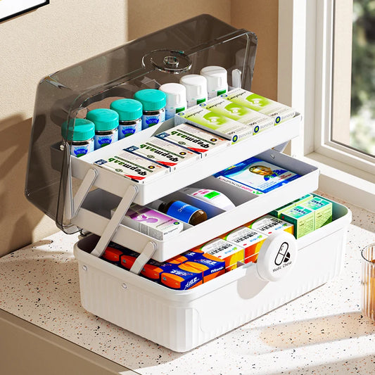 Large Capacity Medicine Storage Box