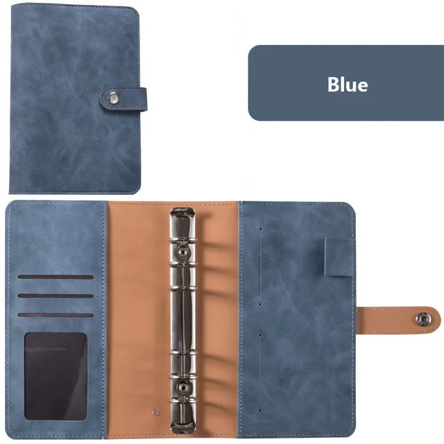 Leather A6 Notebook Planner