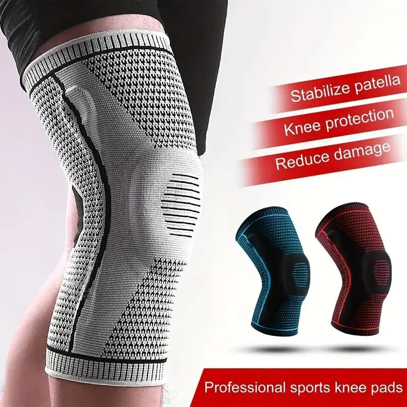 Non-Slip Knee Support Brace with Patella Gel Pad Stabilizers