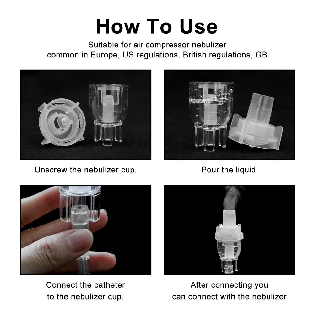 Atomized Air Compressor Nebulizer Medicine cup 6/10ML