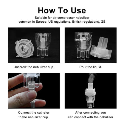 Atomized Air Compressor Nebulizer Medicine cup 6/10ML