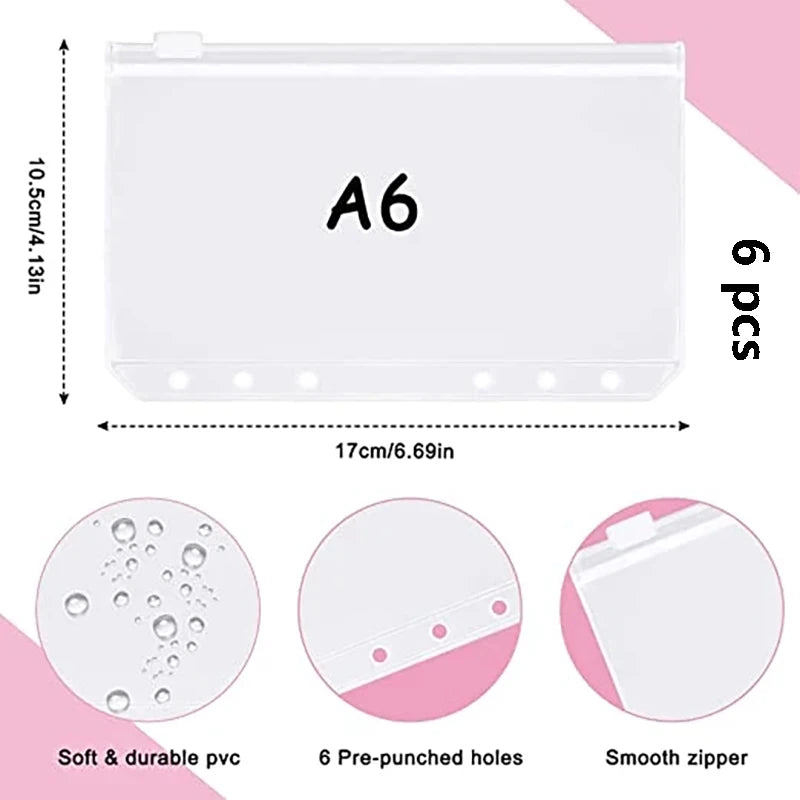 Leather A6 Notebook Planner