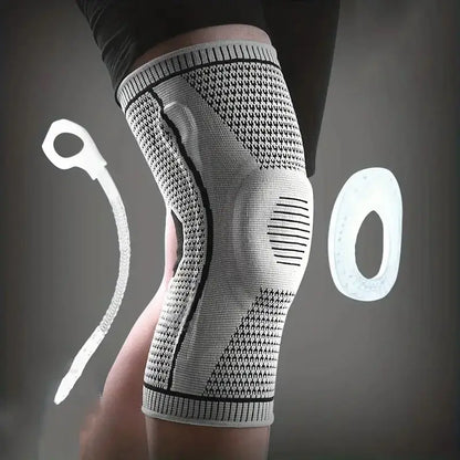 Non-Slip Knee Support Brace with Patella Gel Pad Stabilizers