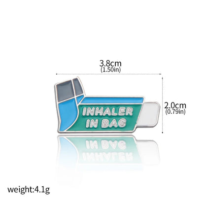 EPIPEN Enamel Pin