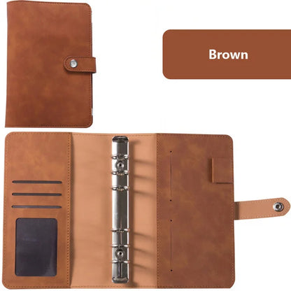 Leather A6 Notebook Planner