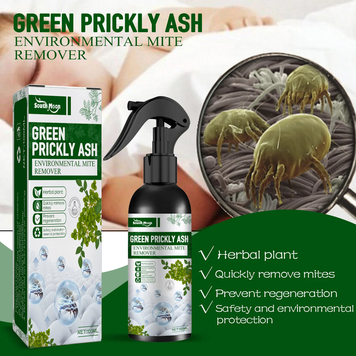 Dustmite Spray Bed Bugs Remover
