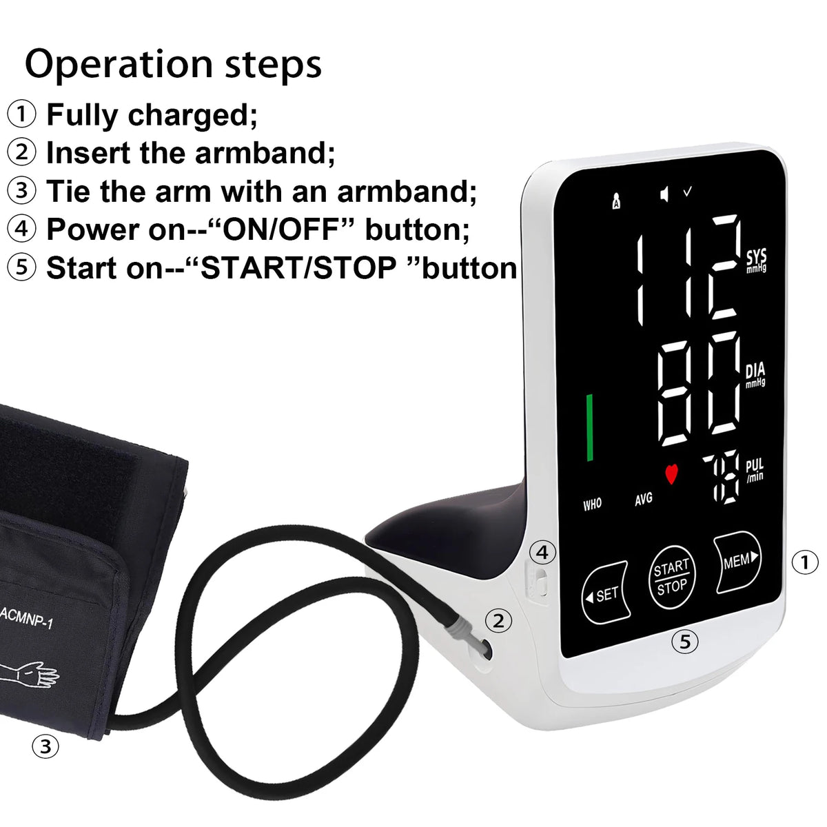 Smart Blood Pressure Monitor