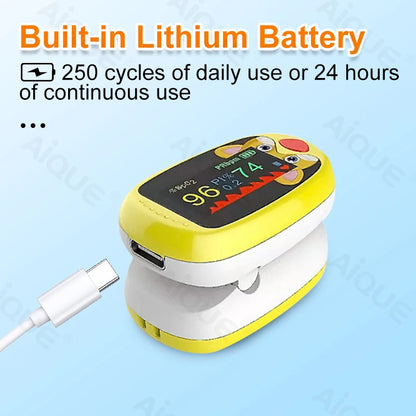 AiQUE Rechargeable Child Pulse Oximeter