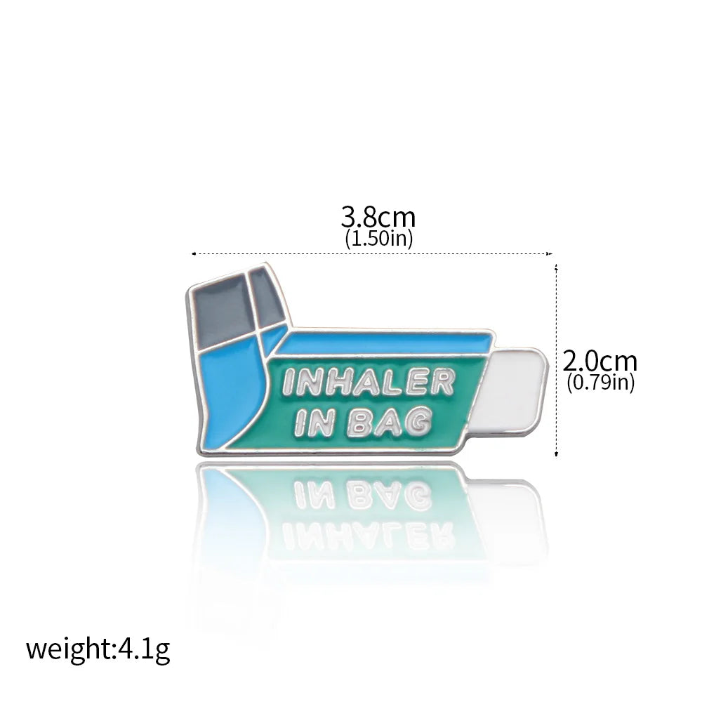 EPIPEN Enamel Pin