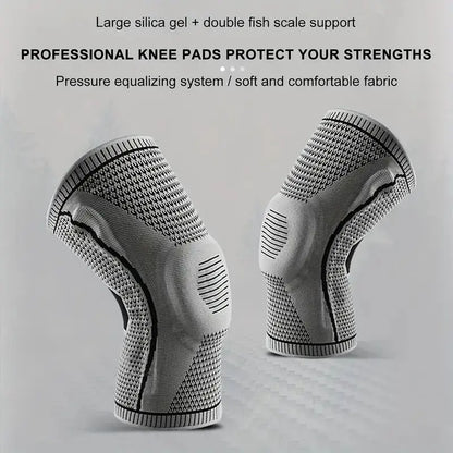 Non-Slip Knee Support Brace with Patella Gel Pad Stabilizers